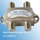 3 WAY CATV SPLITTER